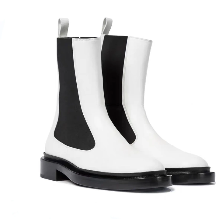 Fall Boots Color white size 5 for women