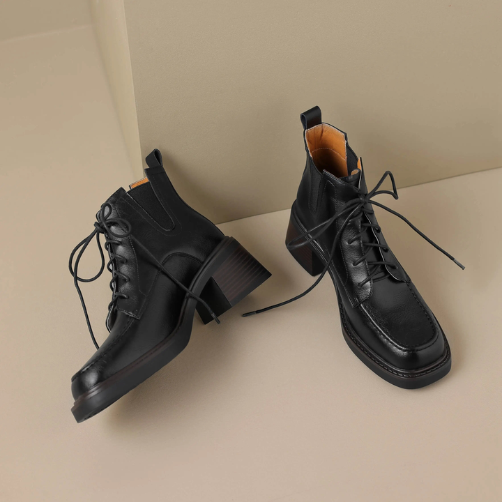 western boots color black size 8 for women