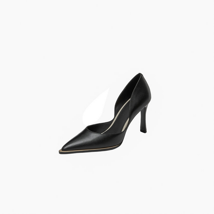 pointed toe pumps color black size 5.5 for women