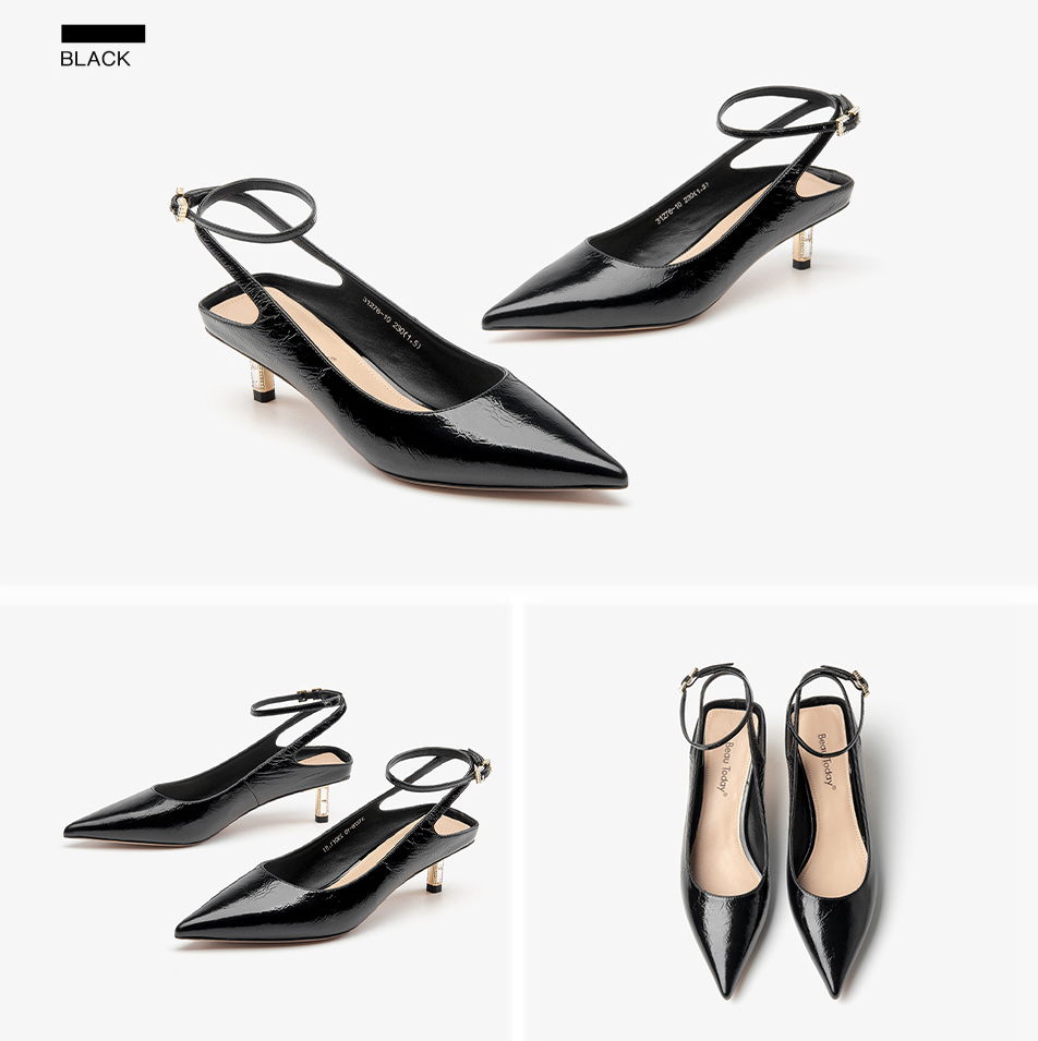 thin heels sandals color black size 6.5 for women 