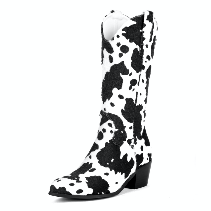 western boots color black size 5.5 for women