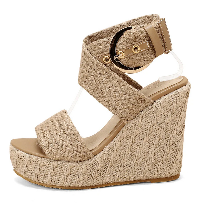 USS Shoes Doris Women's Wedges Hemp Sandals