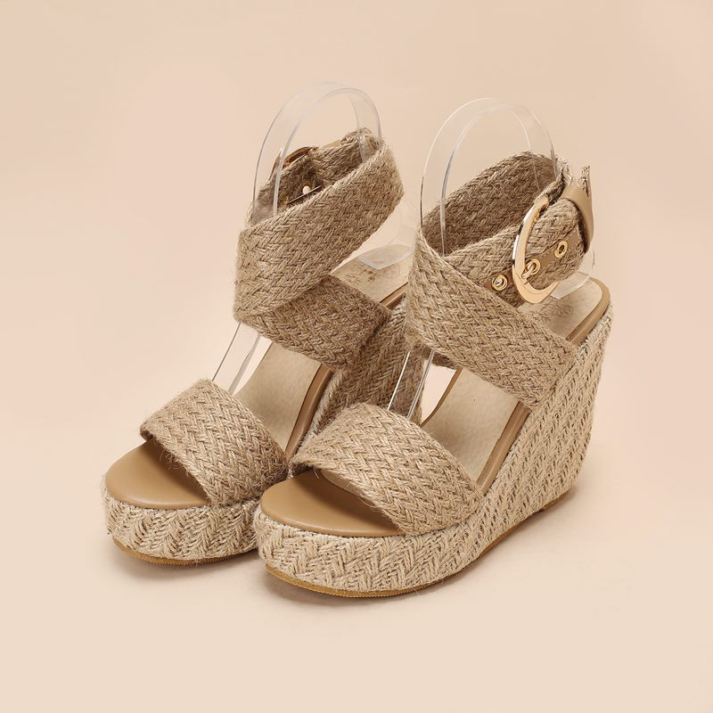 USS Shoes Doris Women's Wedges Hemp Sandals