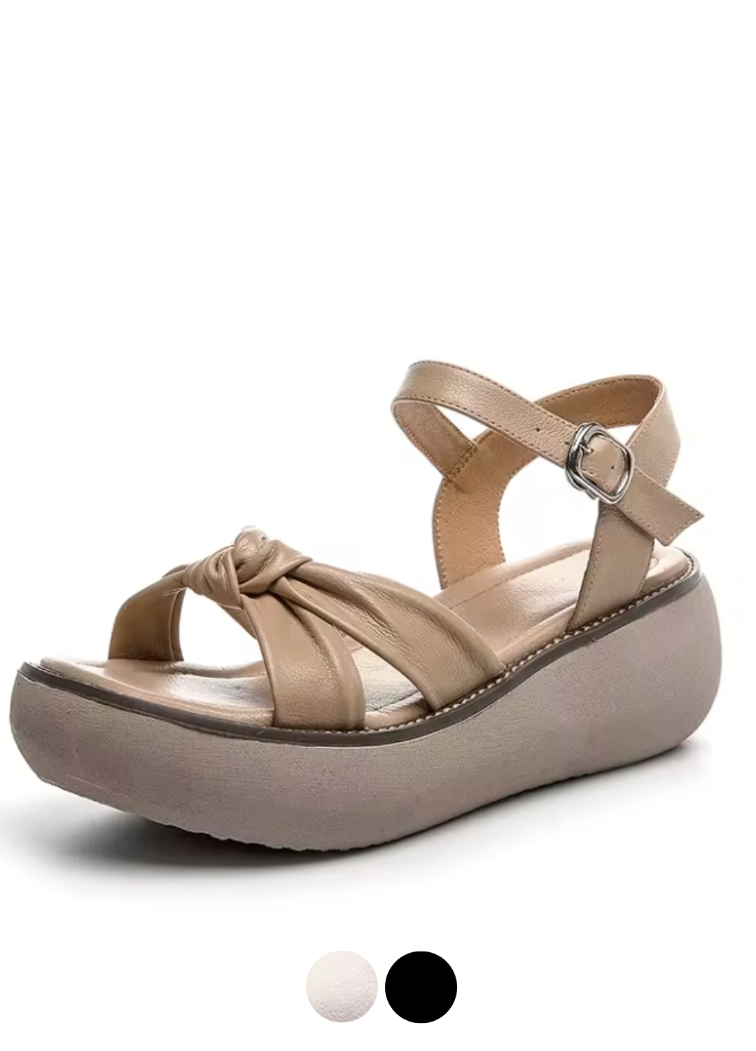 USS Shoes Elmi Women's Handmade Butterfly Knot Casual Platform Sandals