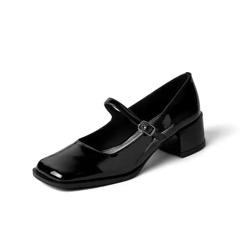 elegant pumps shoes color black size 5 for women