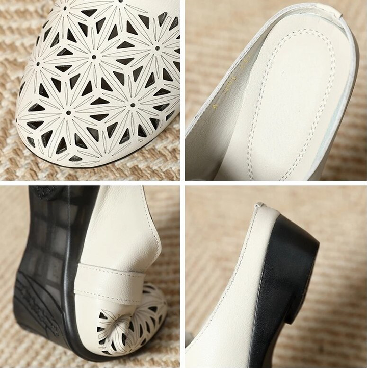 high quality clogs color beige size 6 for women