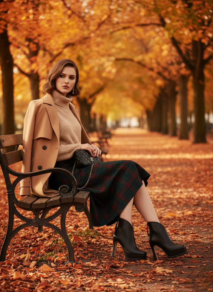 USS Shoes Fiona Women's Leather Ankle Boots