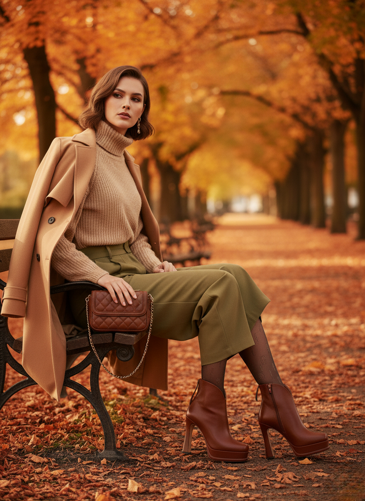 USS Shoes Fiona Women's Leather Ankle Boots