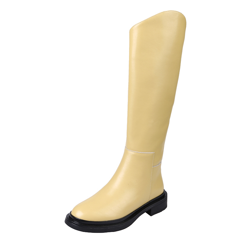 autumn boots color yellow size 6.5 for women