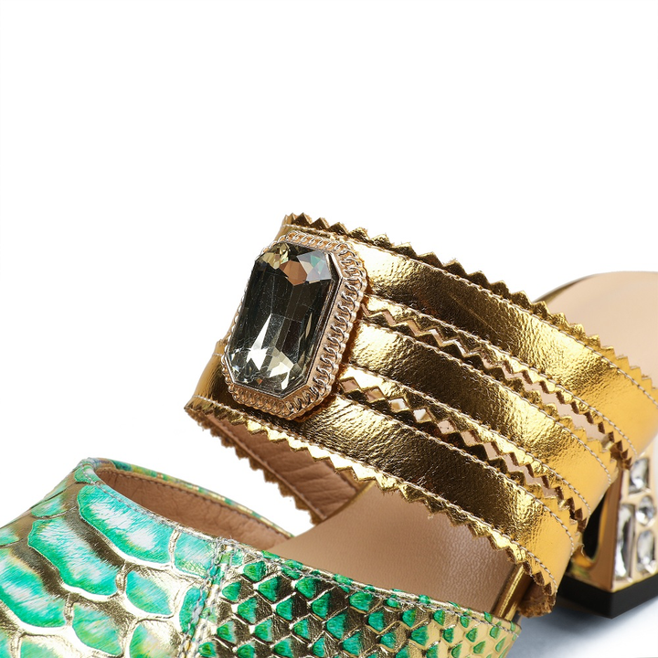 USS Shoes Francys Women's High Heel Dress Mules