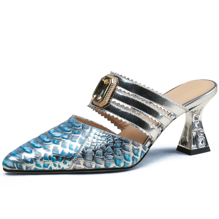 USS Shoes Francys Women's High Heel Dress Mules