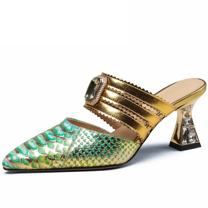 USS Shoes Francys Women's High Heel Dress Mules