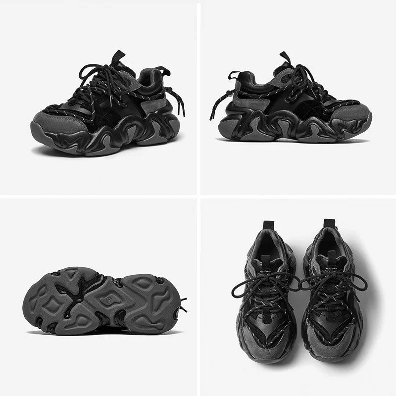 walking sneaker color black size 6-5 for women