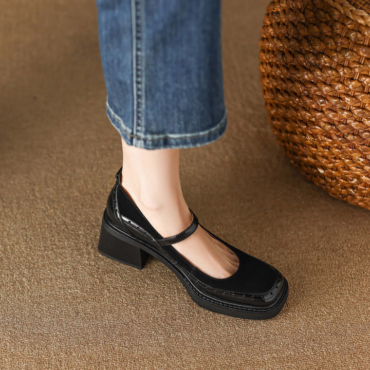 office pumps shoes color black size 5 for women