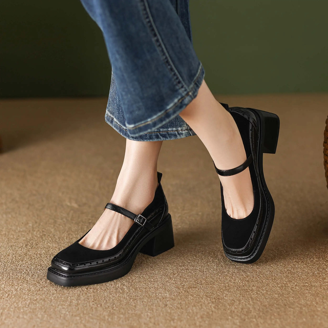 high quality pumps shoes color black size 8 for women