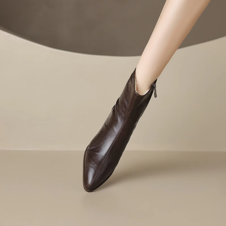 winter boots color brown size 8 for women