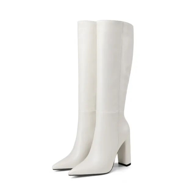 autumn boots color beige size 7 for women