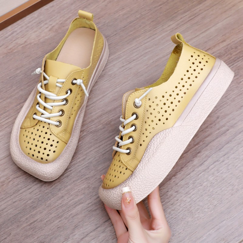 comfortable sneaker color yellow size 8 for women