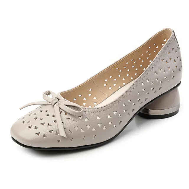 slip on pumps shoes color gray size 6 for women