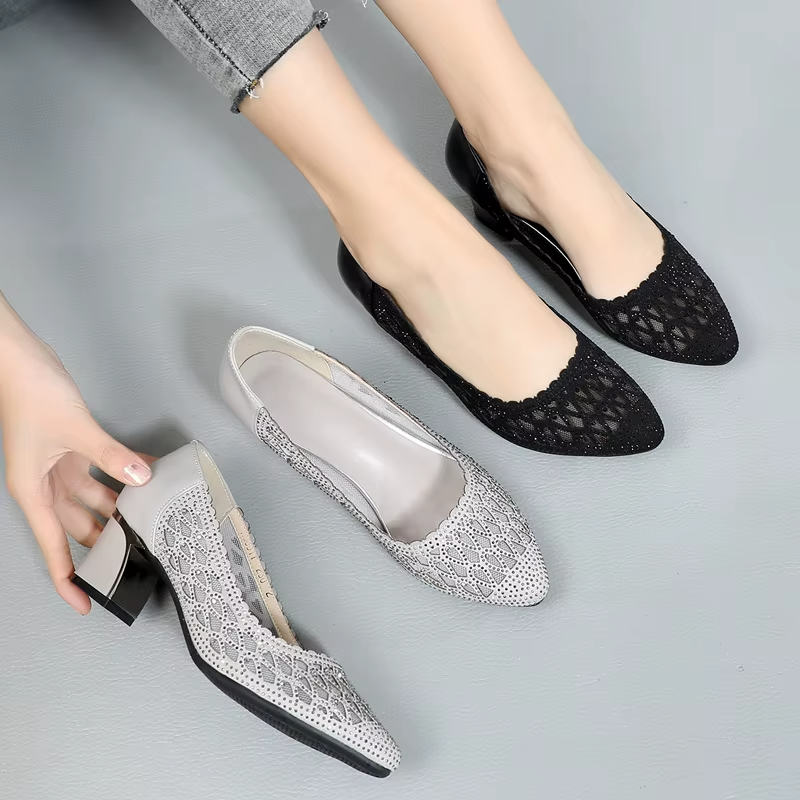 party pump color black size 7 for women