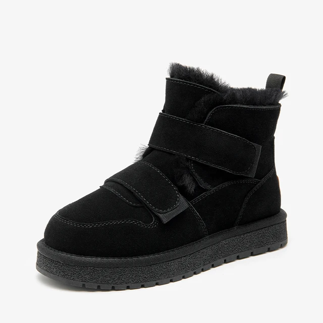 winter boots color black size 6 for women