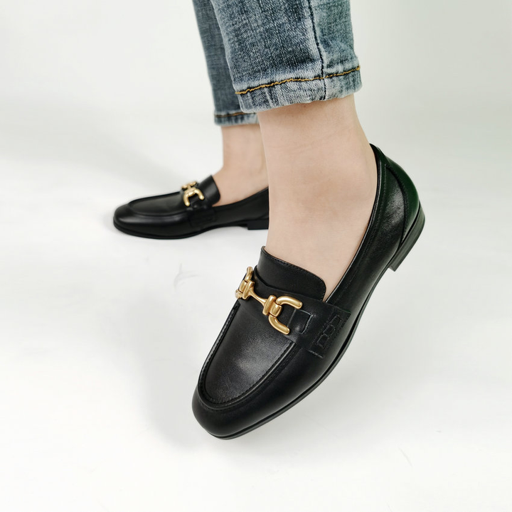dress loafer color black size 6 for women