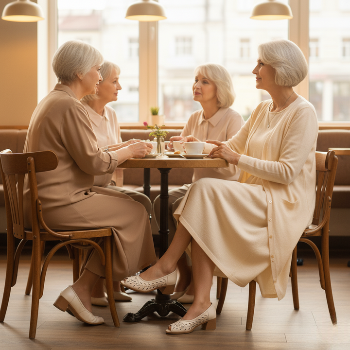 USS Shoes Lucrecia Women's Leather Hollow Sandals