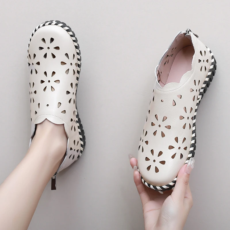 summer sandals color beige size 7 for women