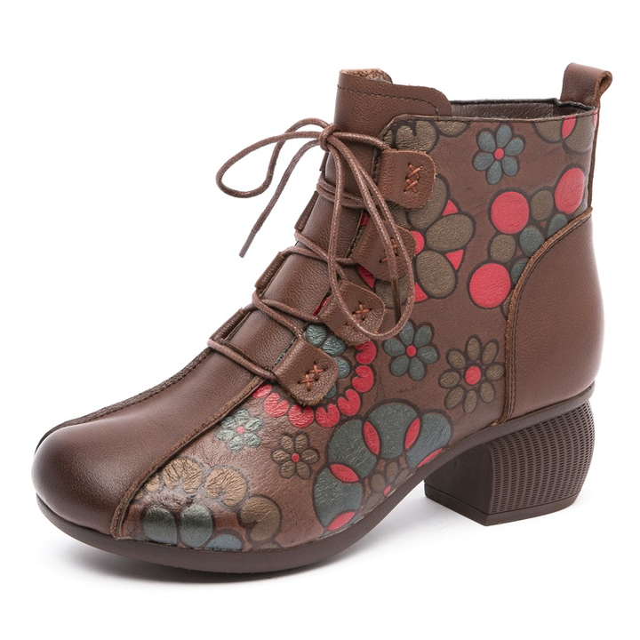 winter boots color brown size 6 for women
