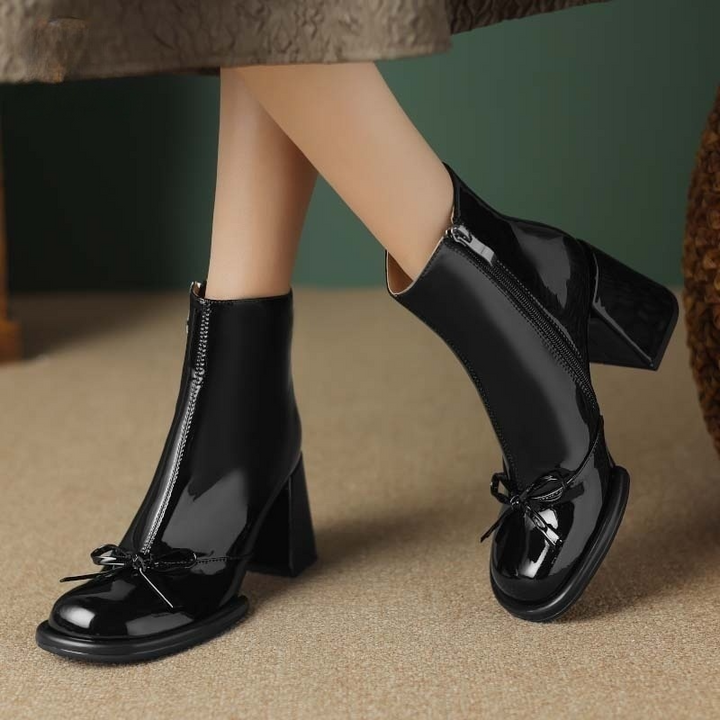 dress boots color black size 7 for women