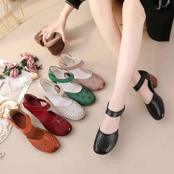 summer sandals color black size 8 for women