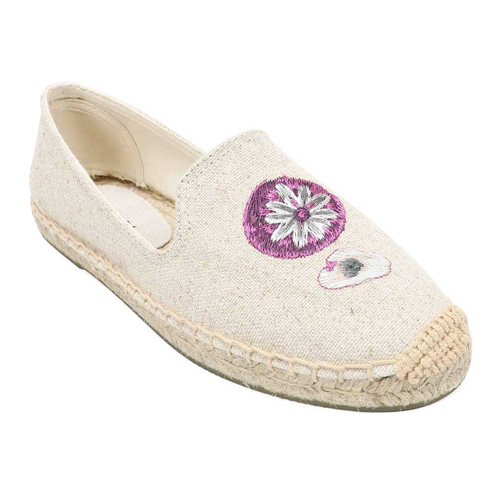slip on espadrilles color beige size 6 for women