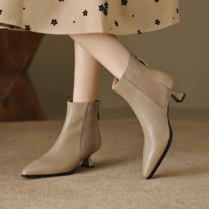 classics boots color beige size 7 for women