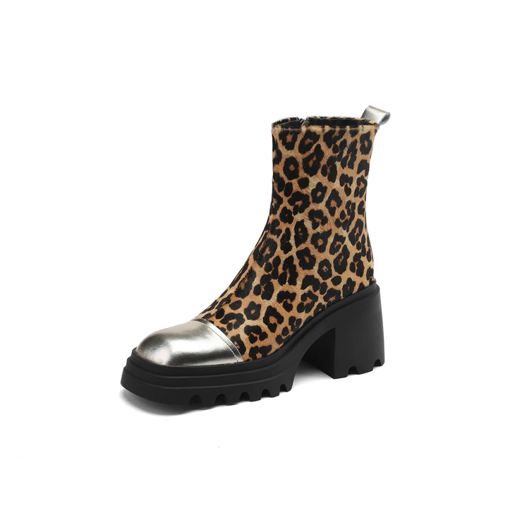ankle boots color brown size 5 for women