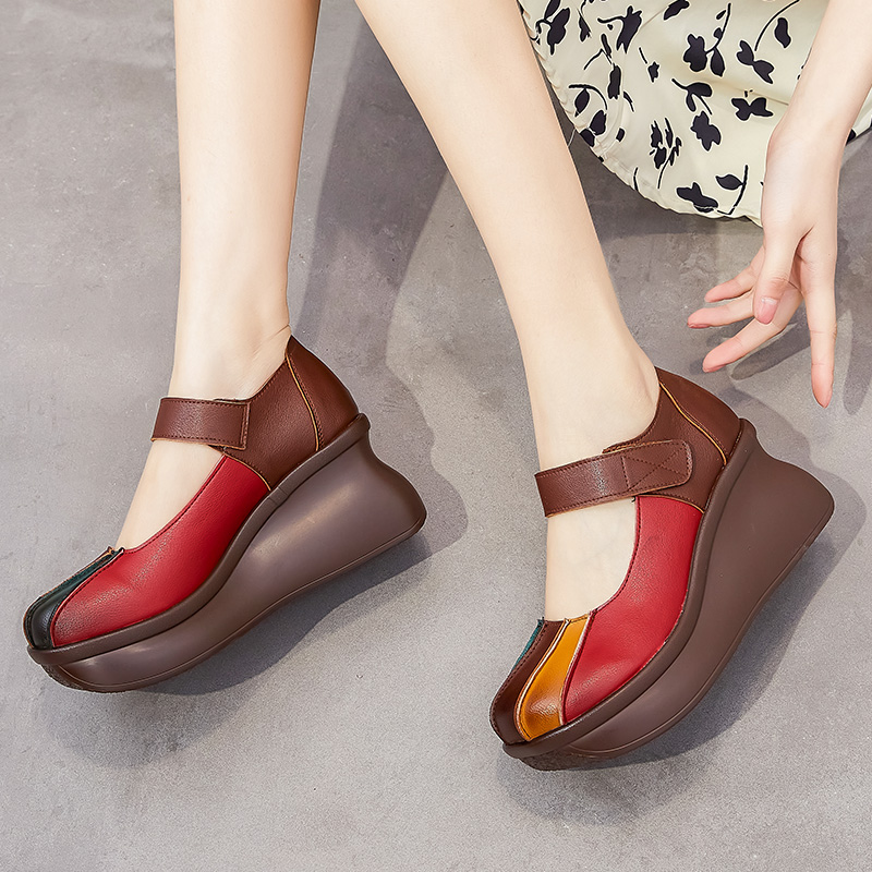 USS Shoes Nancy Women's Wedges Platform Shoes