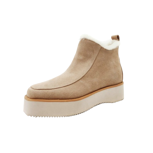 ankle boots color apricot size 5.5 for women