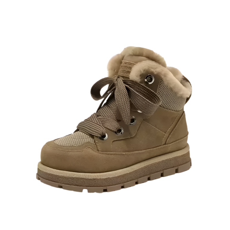 leather booties color brown size 5.5 for women