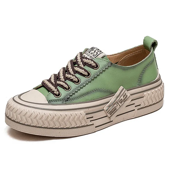 sneaker color green size 5.5 for women