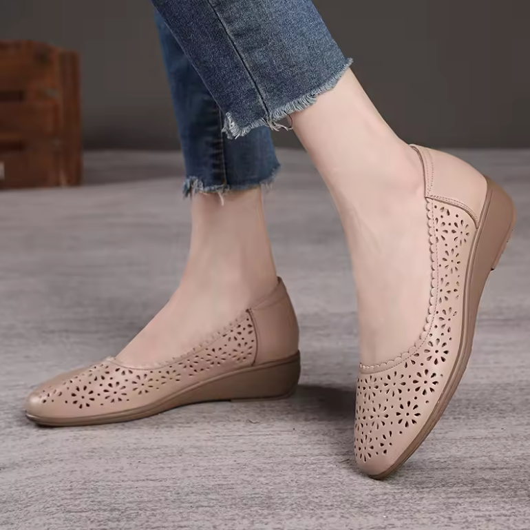spring loafers color khaki size 7 for women