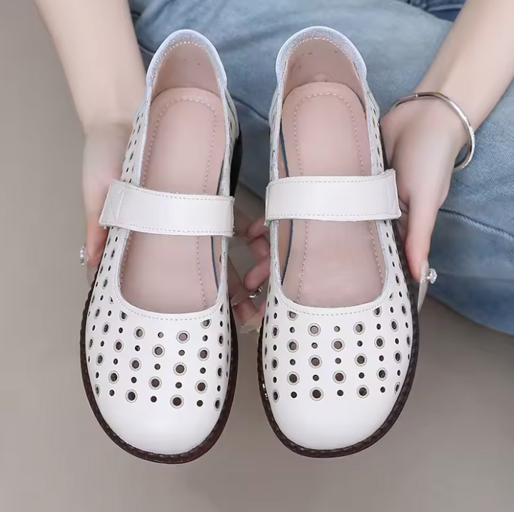 spring sandals color beige size 8 for women