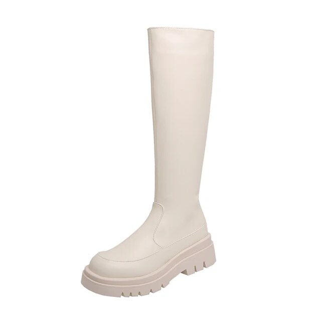 Winter Boots color beige size 6 for women