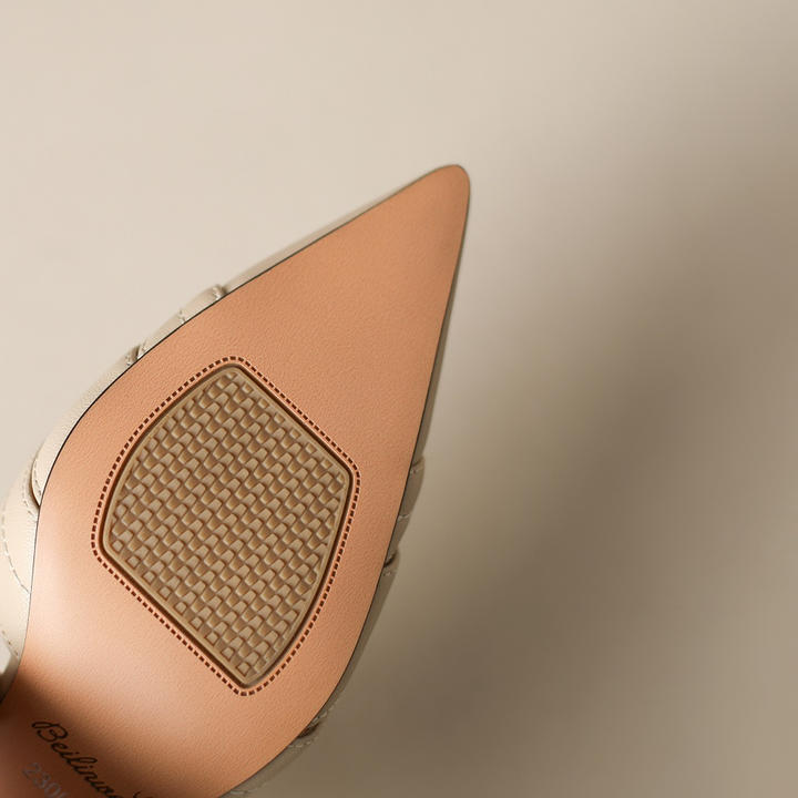 USS Shoes Olivia Women's Leather Pointed Toe Dress Sandals