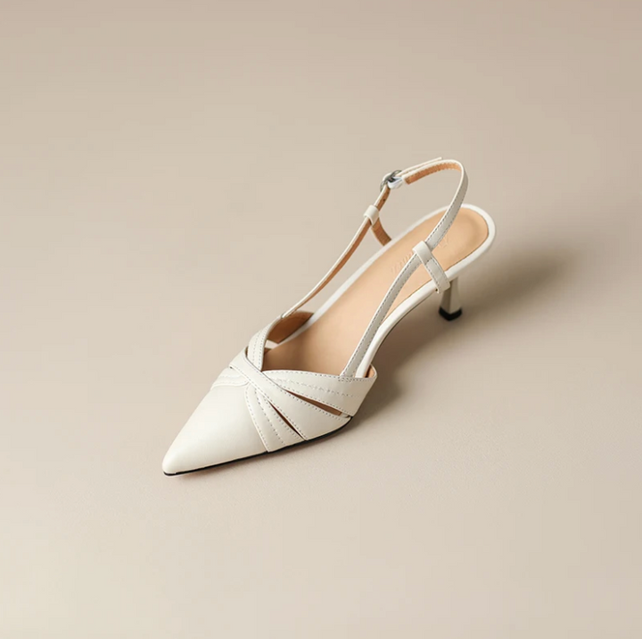 USS Shoes Olivia Women's Leather Pointed Toe Dress Sandals