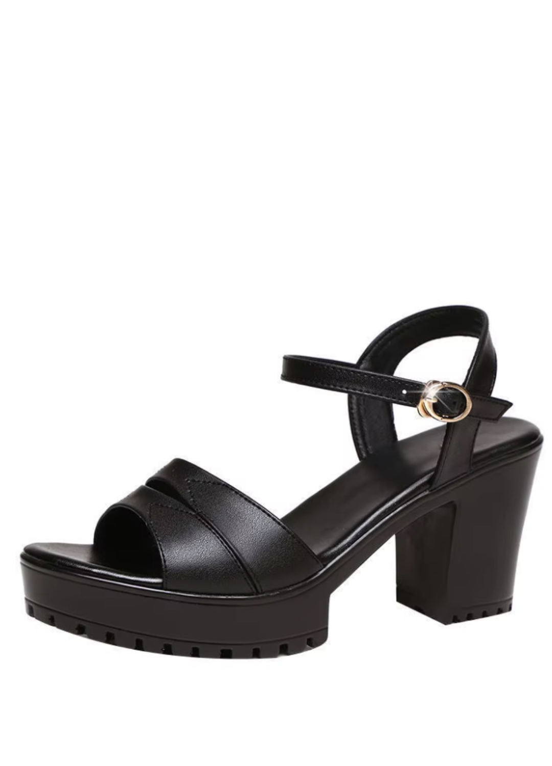 USS Shoes Olivia Women's Square Heels Sandals