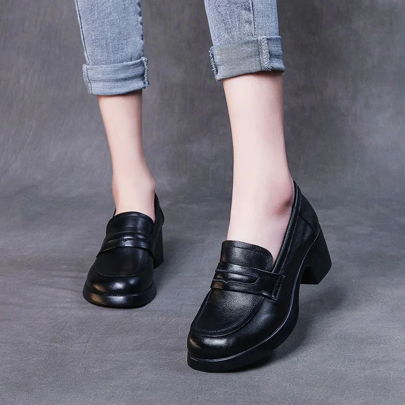 dress loafer color black size 9 for women