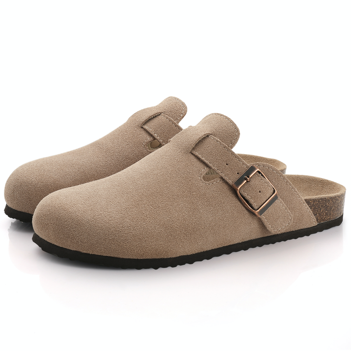 mule color brown size 8 for women