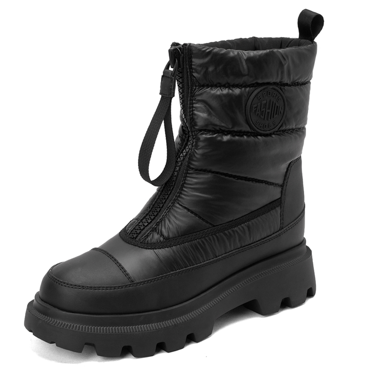 winter boots color black size 5 for women