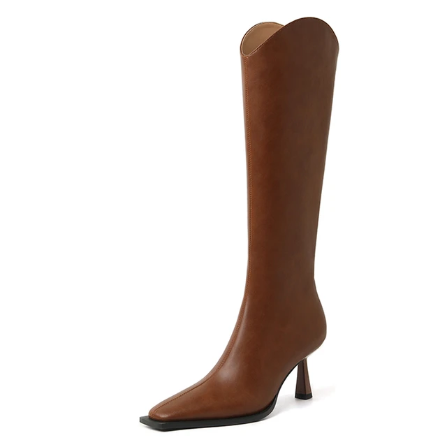 fall boots color brown size 8.5 for wome