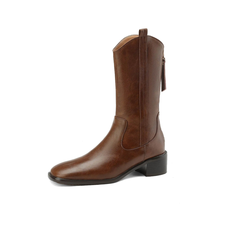 autumn casual boots color brown size 6 for women