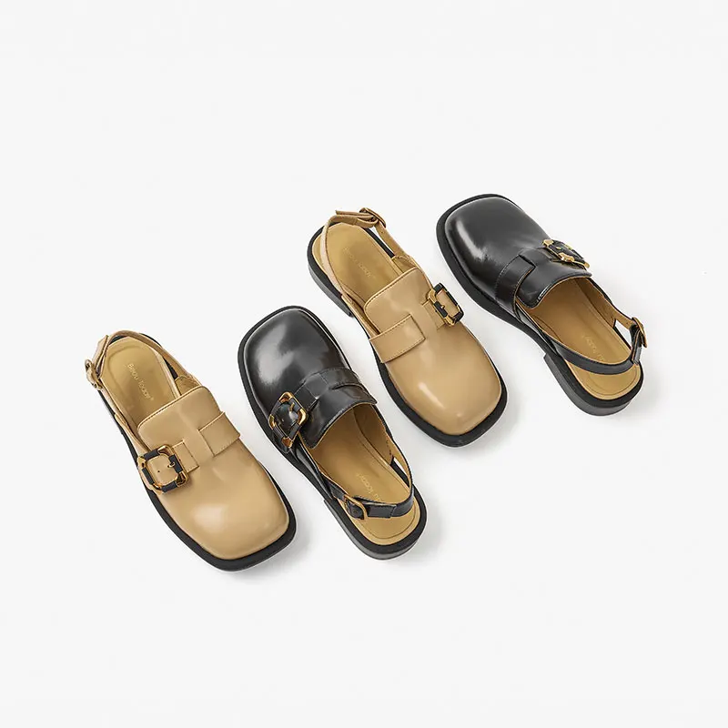 summer sandals color black size 6.5 for women